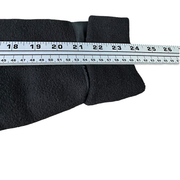 Dudley Stephens Fleece Peacoat Womens Medium Black Polyester Coat Jacket Stretch - Picture 8 of 9